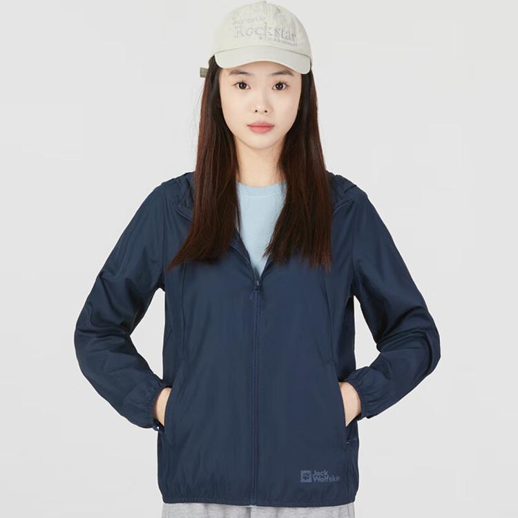 Jack Wolfskin 狼爪春夏女式户外运动休闲防晒夹克外套