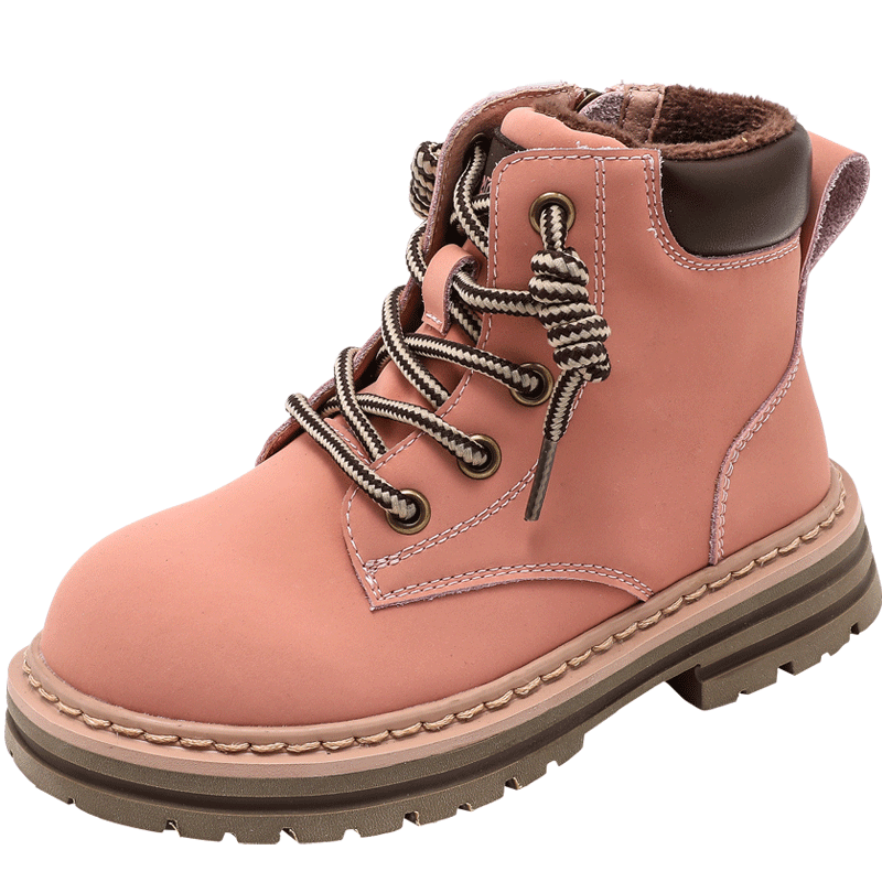 ������ У԰�ٴ��ﶬУ԰��ͯ�ٴ�ƤѥӢ�׷�����ѥ��Ůͯ����ѩ��ѥ 123Ԫ