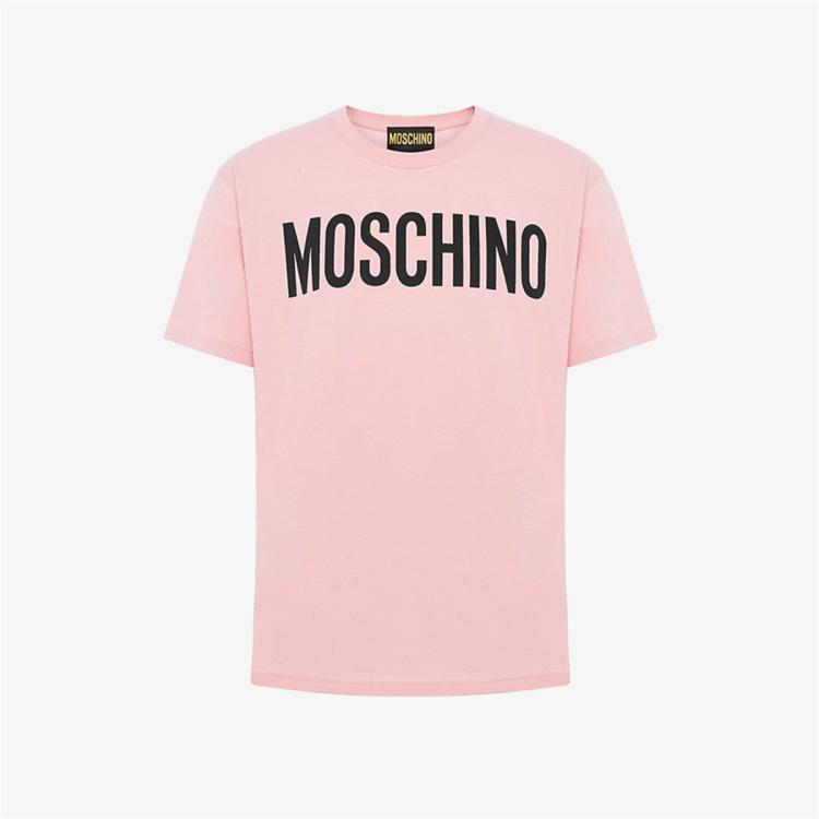 Moschino/莫斯奇诺 早秋男士平纹针织徽标T恤