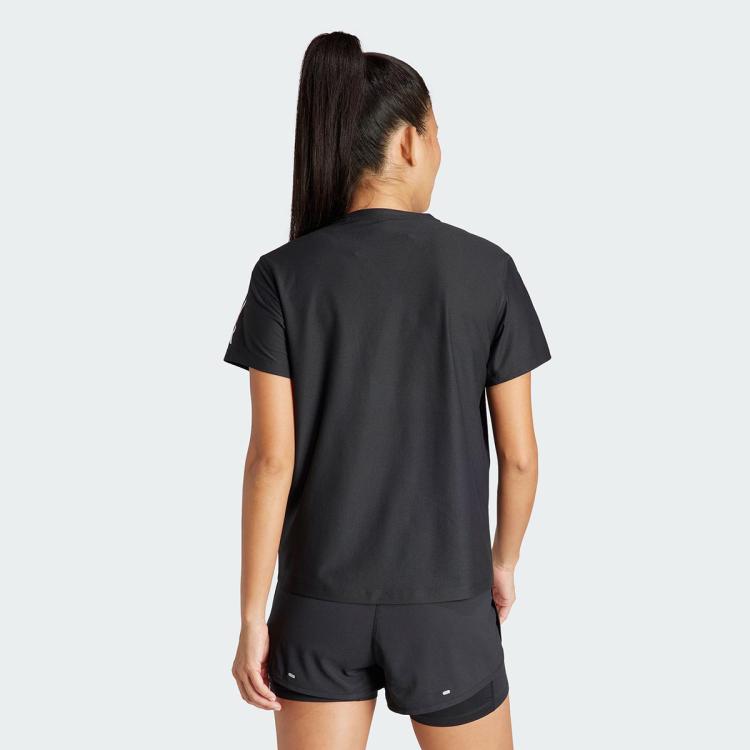 Adidas Originals Otr B Tee女士舒适耐磨运动休闲短袖t恤 In Black