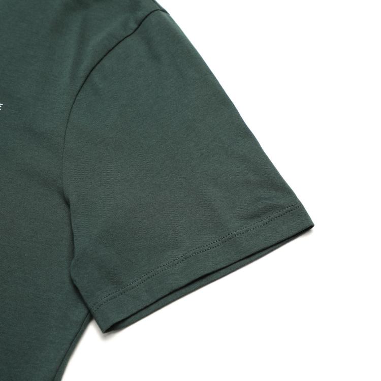 Armani Exchange 男士潮酷时髦logo标短袖t恤 In Green