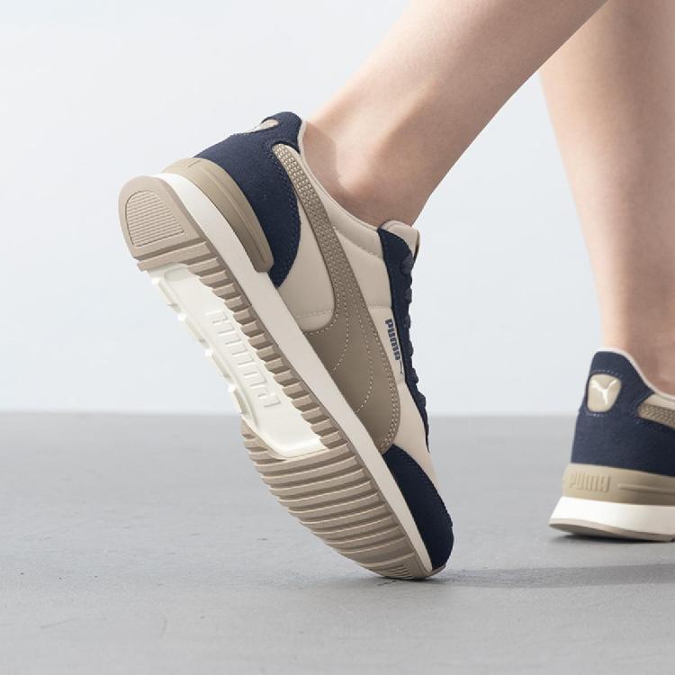 PUMA 彪马 R78 Nylon Retro低帮男鞋女鞋耐磨轻便运动休闲鞋