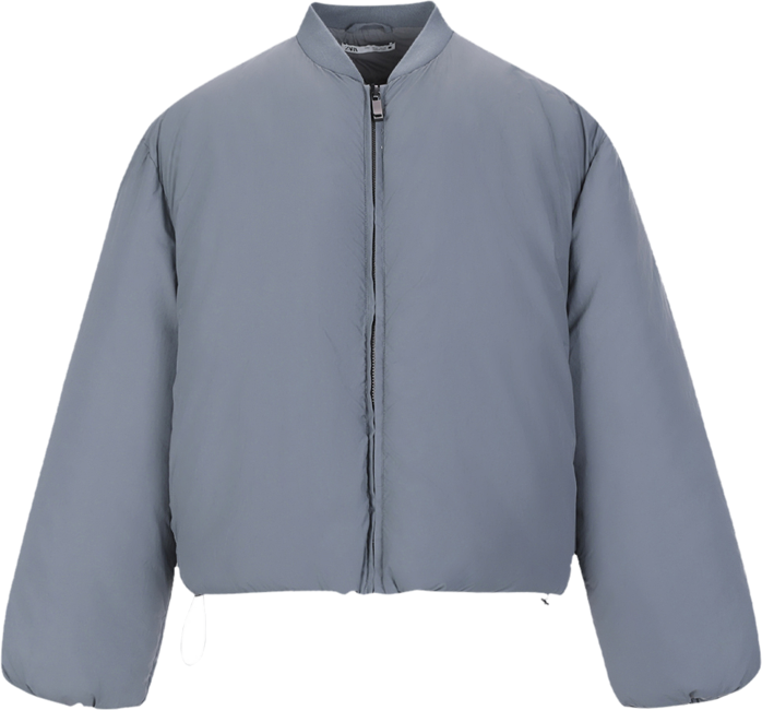 ZARA 男式休闲时尚潮酷纯色舒适保暖防风夹克外套棉服棉衣 140元