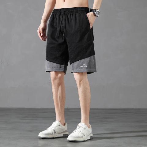 德尔惠 【干爽薄款】夏季男式运动短裤时尚百搭五分裤日常穿搭男士休闲裤 图片 3