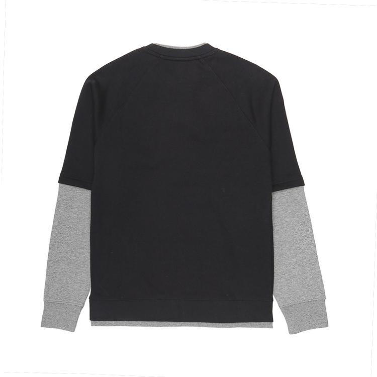 CHAMPION Champion 男式撞色假两件个性时尚都市简约套头卫衣