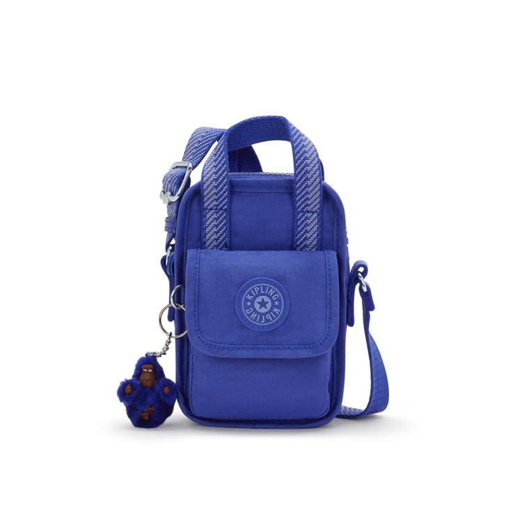 Kipling 凯浦林 男女款2024秋冬新款迷你包斜挎包手机包|dalya In Blue