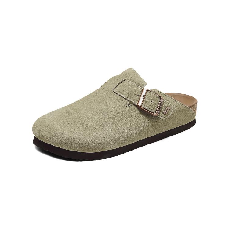 SKECHERS 斯凯奇 【Arch Fit足弓支撑】女鞋勃肯鞋拖鞋一脚蹬日常通勤低帮