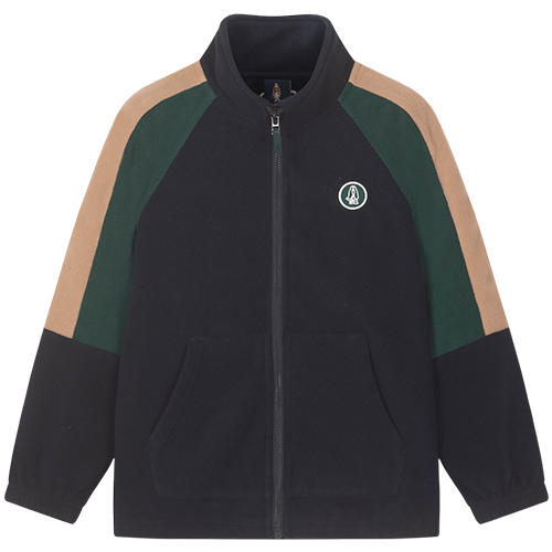 暇步士 【校服内搭】青少年春秋季儿童立领中性男女童针织外套 100元