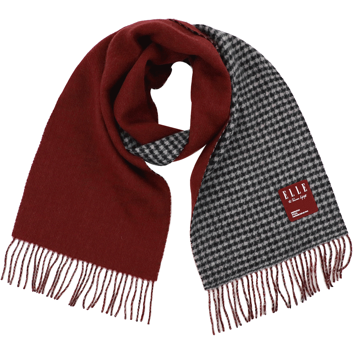 ELLE 100%����ëΧ�� Ůʿǧ���ײɫ˫���ﶬ���� ���װ 109Ԫ����