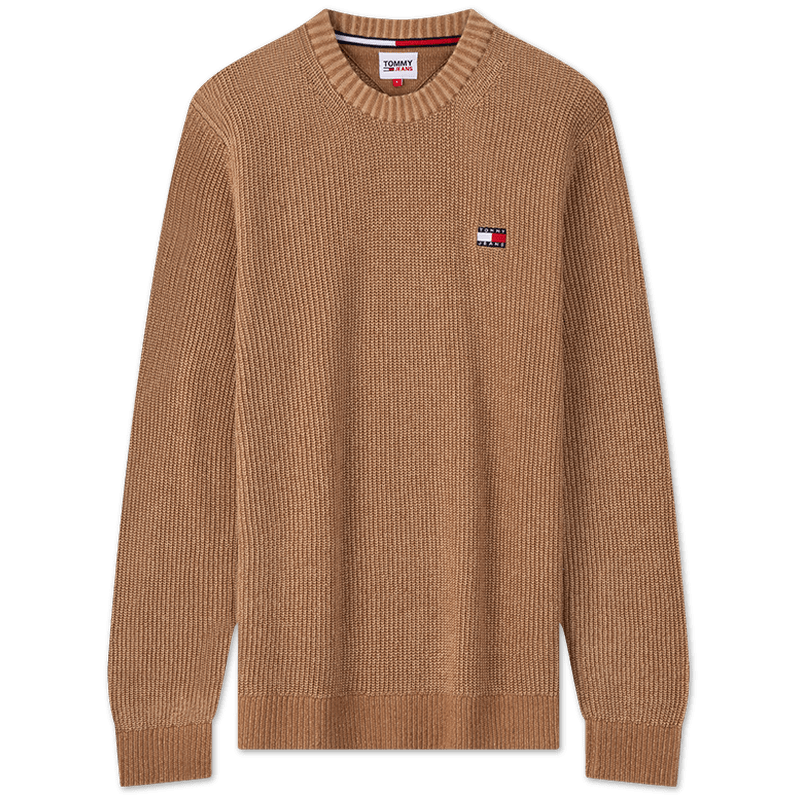 Tommy Jeans ѧԺ޴崿ɫϸʻԲ֯ë17776317Ԫ