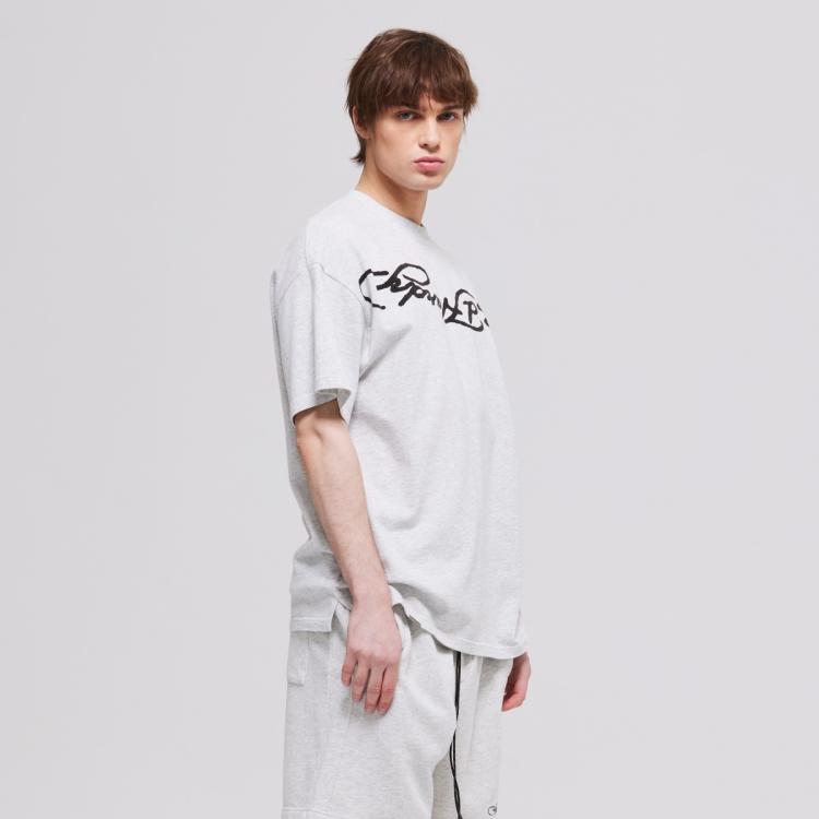 ED HARDY Ed Hardy 轻奢潮牌 男士水洗时尚宽松短袖T恤