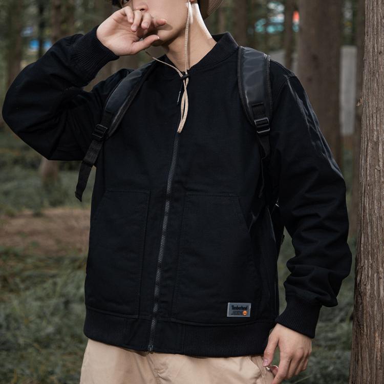 TIMBERLAND TIMBERLAND 男装外套舒适休闲时尚潮流户外健身运动保暖棉夹克上衣 尺码偏大