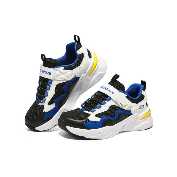 斯凯奇 男中大童|男童鞋老爹鞋时尚休闲鞋时尚百搭搭扣低帮秋冬季