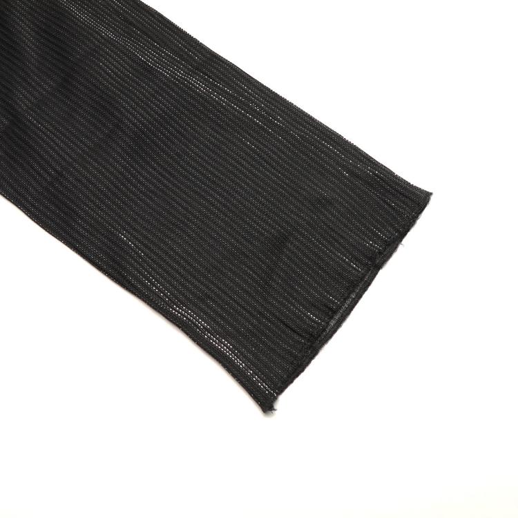 EMPORIO ARMANI EMPORIO ARMANI 男式纯色细闪轻透垂坠感时尚百搭直筒长裤