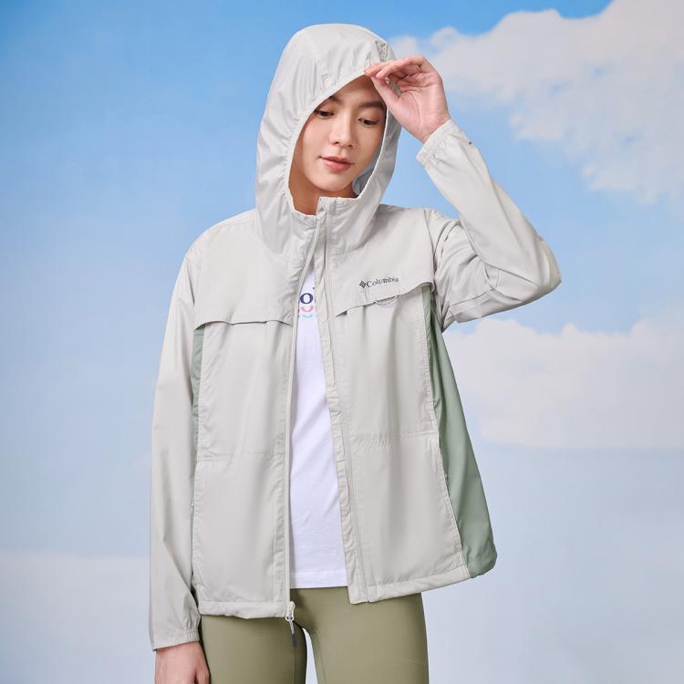 COLUMBIA Columbia 户外女式连帽户外风衣