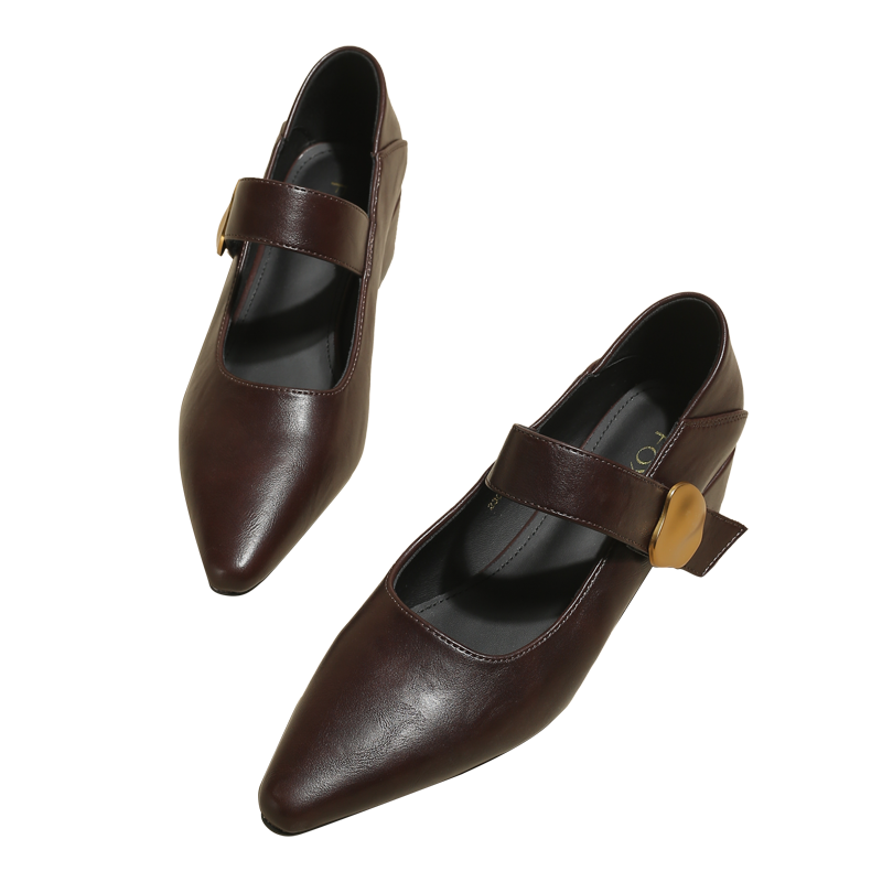 FOXER ��һЬ������������ЬŮ2026���¿�ǳ�ڼ�ͷ���ʵ�Ьͨ��ŮЬ