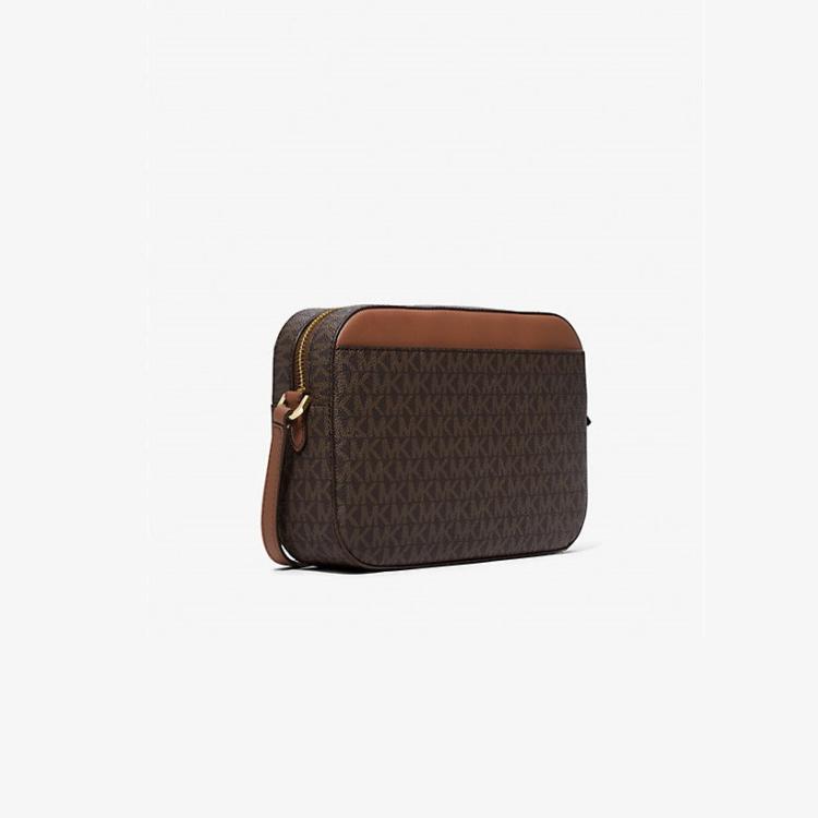 MICHAEL KORS Jet Set 经典时尚百搭女士大号老花斜挎包