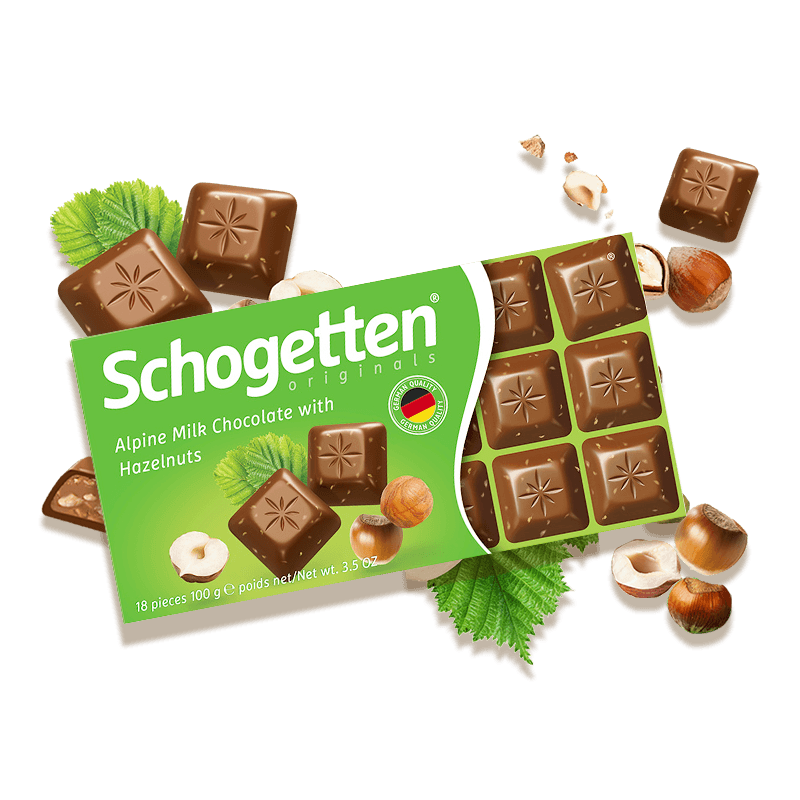 SCHOGETTEN ˿��� �¹����ڴ��ɿ�֬��ݮ���ţ�̺ڰ׼����ɿ��� 18��װ ΨƷ��������15Ԫ