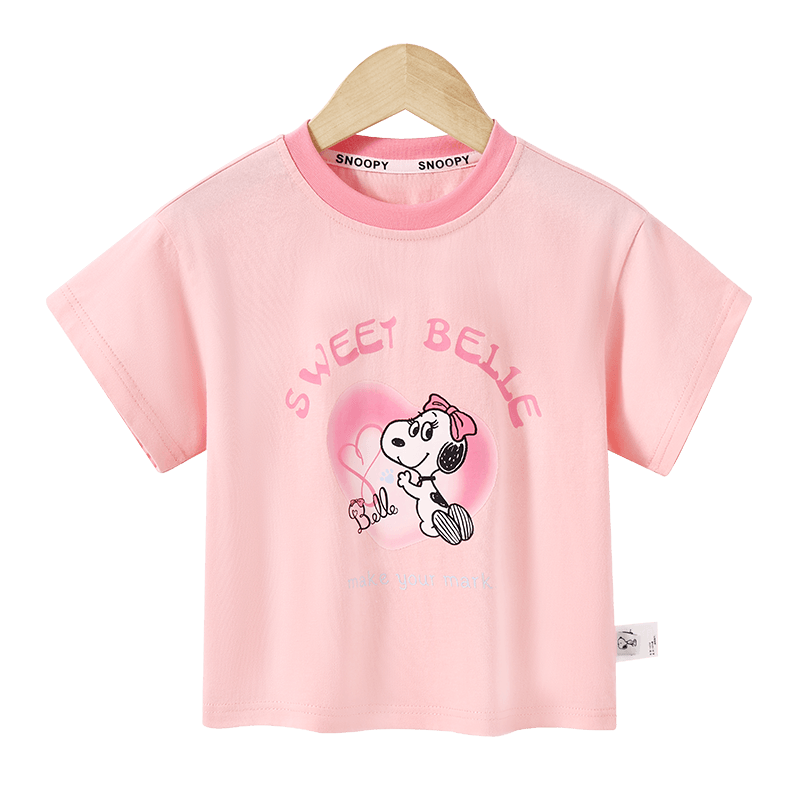 SNOOPY ���޶�ͯT�� ��ͯŮͯ��װ���� Ӥ������� ������Ȥ���� ����    18.25Ԫ��v��