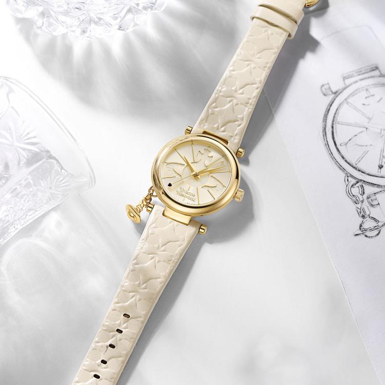 VIVIENNE WESTWOOD 悦己好礼【店铺年度爆款】西太后薇薇安石英女士手表学生高中生