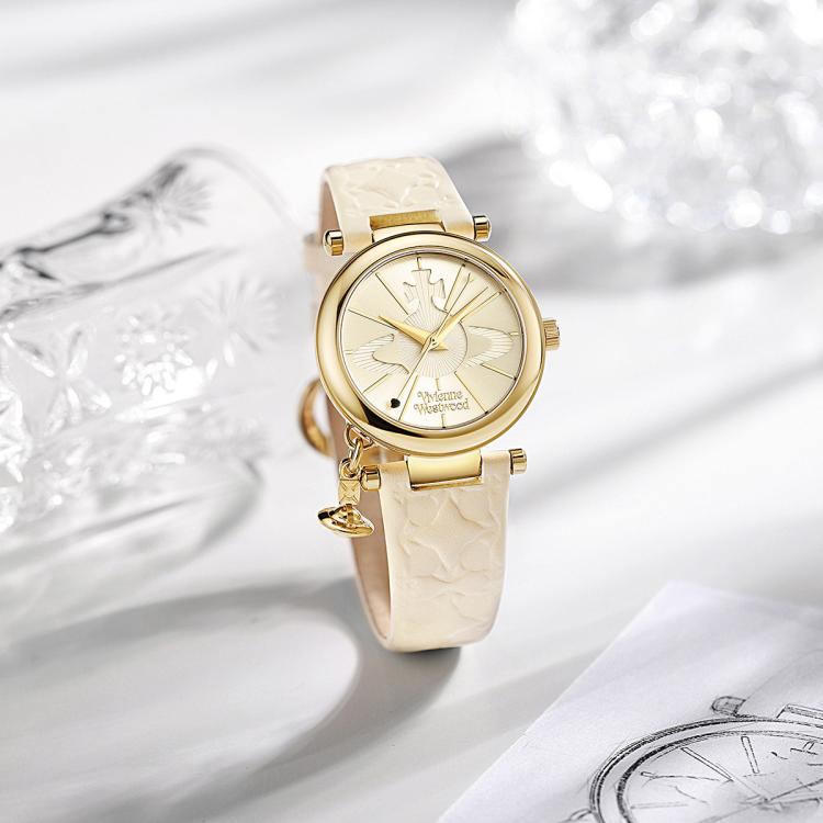 VIVIENNE WESTWOOD 悦己好礼【店铺年度爆款】西太后薇薇安石英女士手表学生高中生