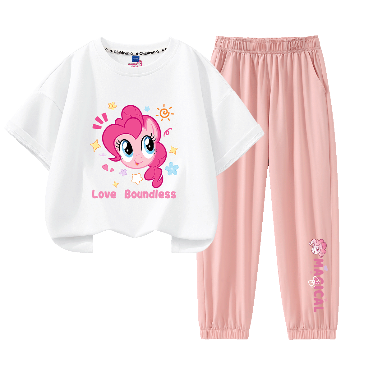 MY LITTLE PONY С������ ��ͯ���䳤����װ 25���¿� ȫ�ް�����+���ŷ��ÿ� 43.06Ԫ