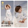 Babycare 【夏季】宝宝山茶花分腿短袖睡袋儿童薄款婴儿分腿防踢被防着凉 图片 4