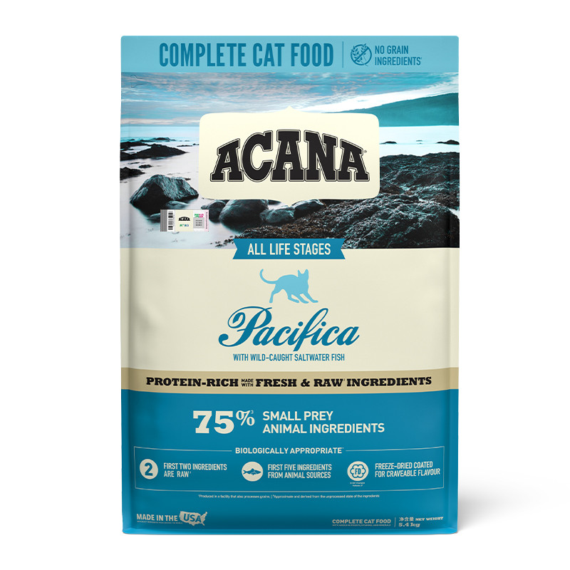 ACANA 爱肯拿海洋盛宴猫粮进口成幼猫猫粮5.4kg