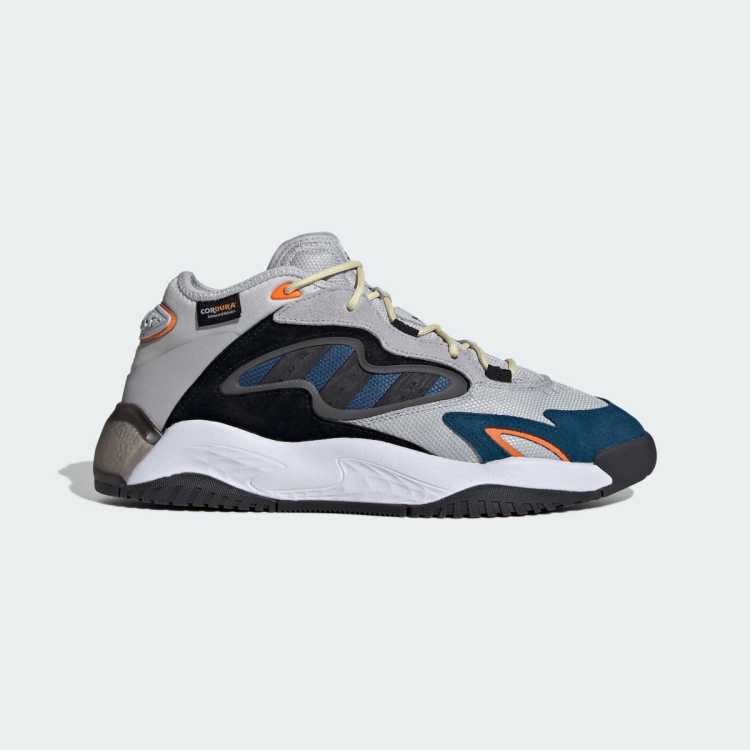 adidas 春秋季男女同款中帮经典时尚耐磨系带运动休闲篮球鞋