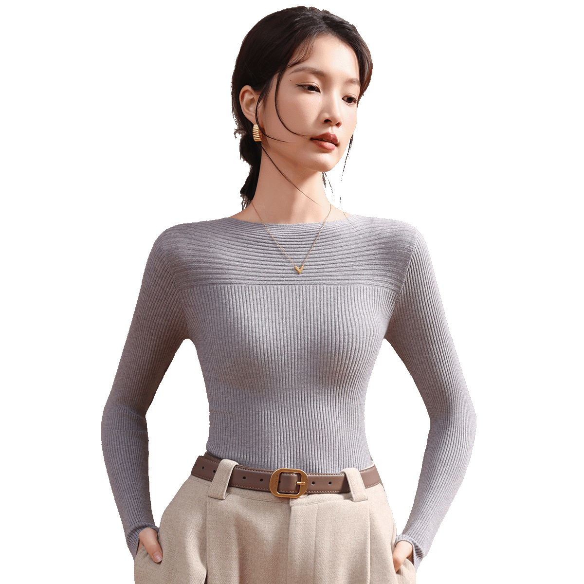 Ordifen �߼���ʽһ������֯ë�´���� Ůʿ��ů���� ���⴩43.72Ԫ