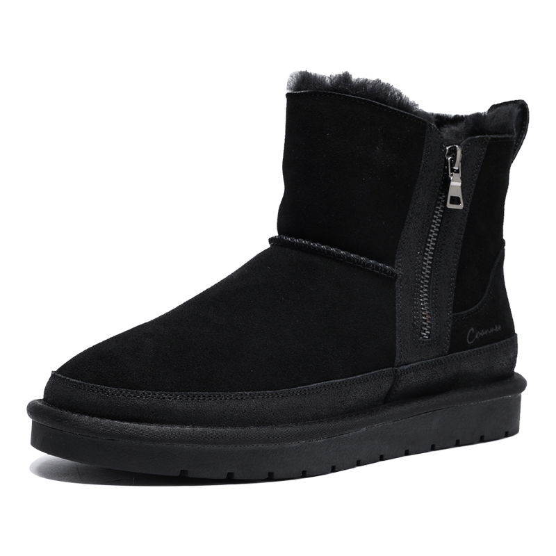 ǧ�ٶ� ��ë���ޱ�ů25�¿���Ь��ʿ�����Ӻ��Ͳ��ѥѩ��ѥ��Ь 195Ԫ