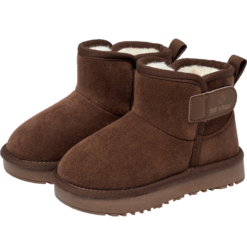 ��ʿ�� ��ͯ�����¿�Ůͯ�Ӻ���ѥ�д�ͯ������ů��Ь��ͯ��������ѩ��ѥ 69Ԫ