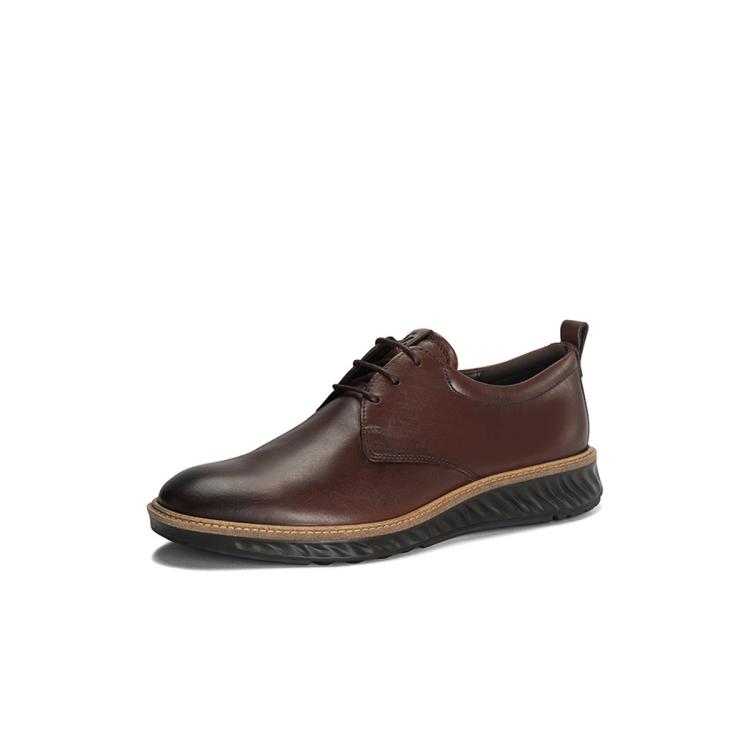 ECCO 【入会满减100】德比鞋商务皮鞋男英伦真皮低帮鞋836404