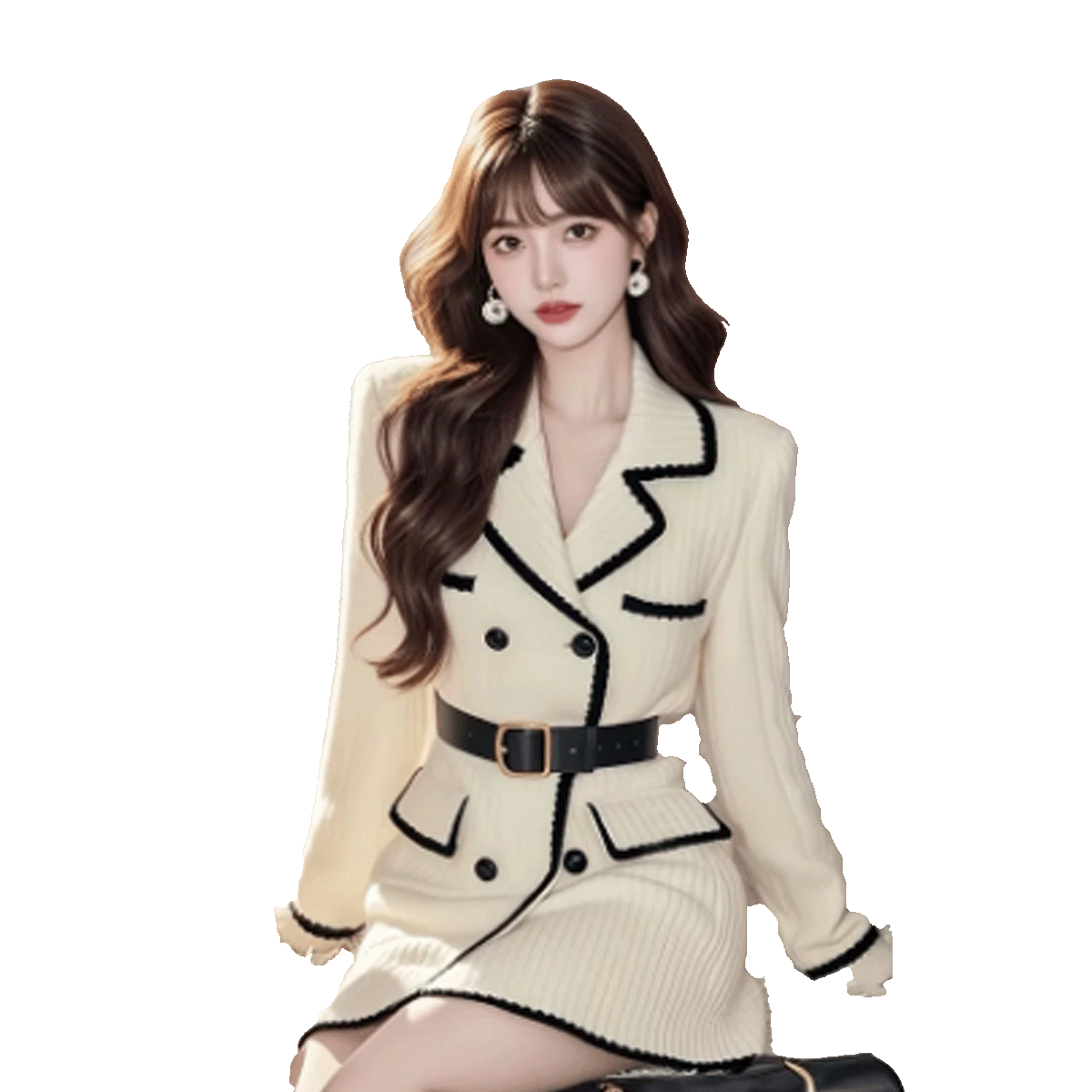 LIREN VILLAGE ��֯����ȹ V�쳤���������� С�ڳ����ڴ�ȹ�� 334Ԫ