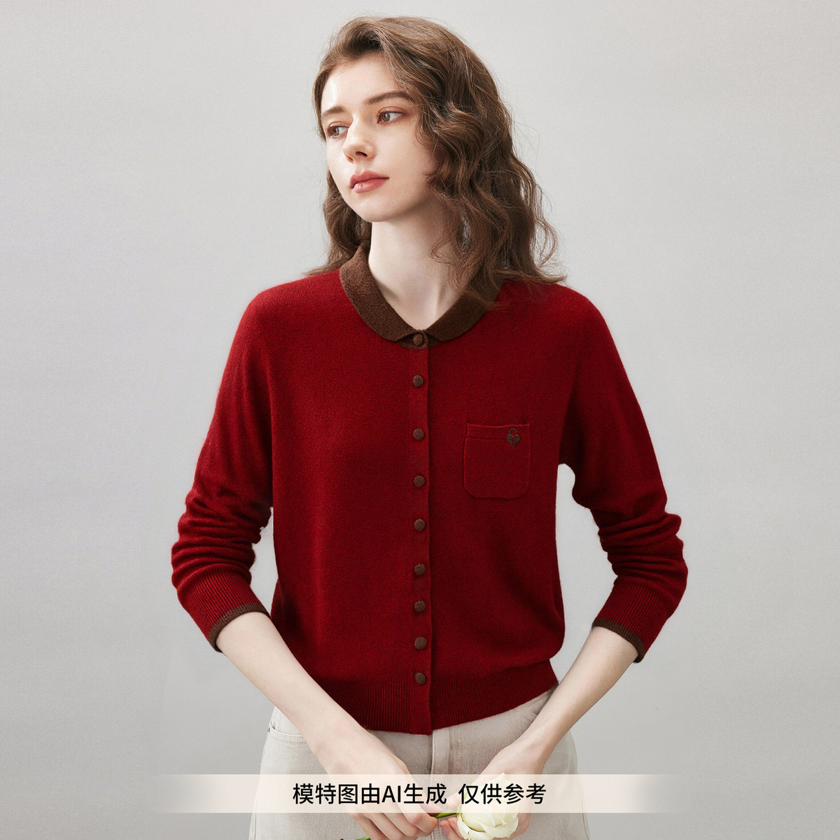 ���� 100%����ë��֯���� ���ް뾫�Ŀ��� ײɫ��ë�� ����� 271Ԫ