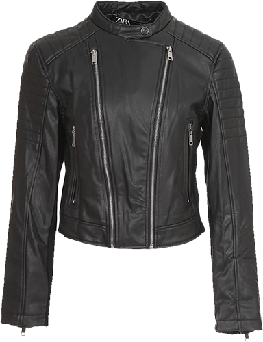 ZARA ��ʱ��ŷ����Ůʽ�³����������ͷ������Ƥ�ʶ̿�п����� 98Ԫ