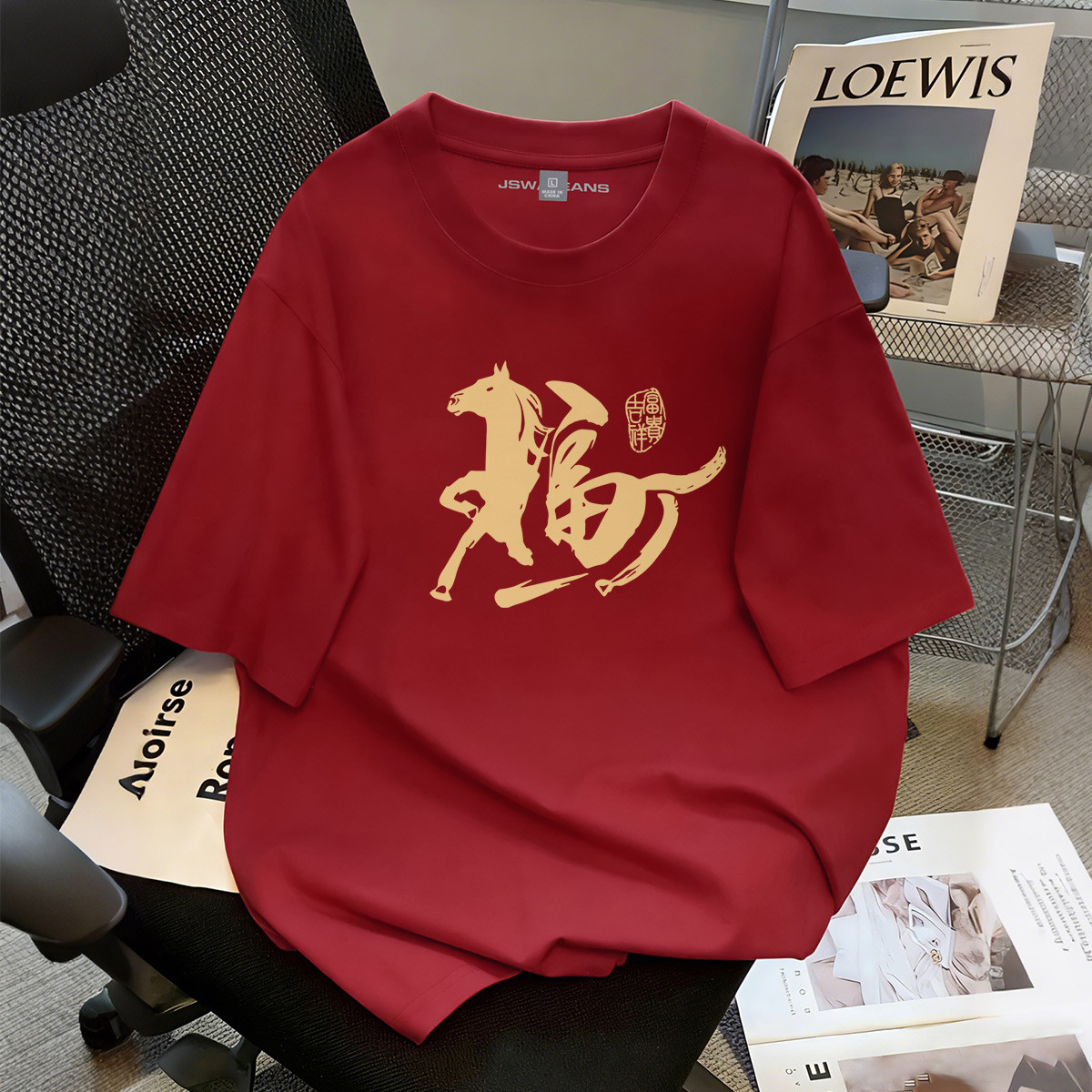 JSW JEANS ��ά˹�����й������걾���괿�޶���t��Ů�紺Բ����ɹ������� 44.1Ԫ