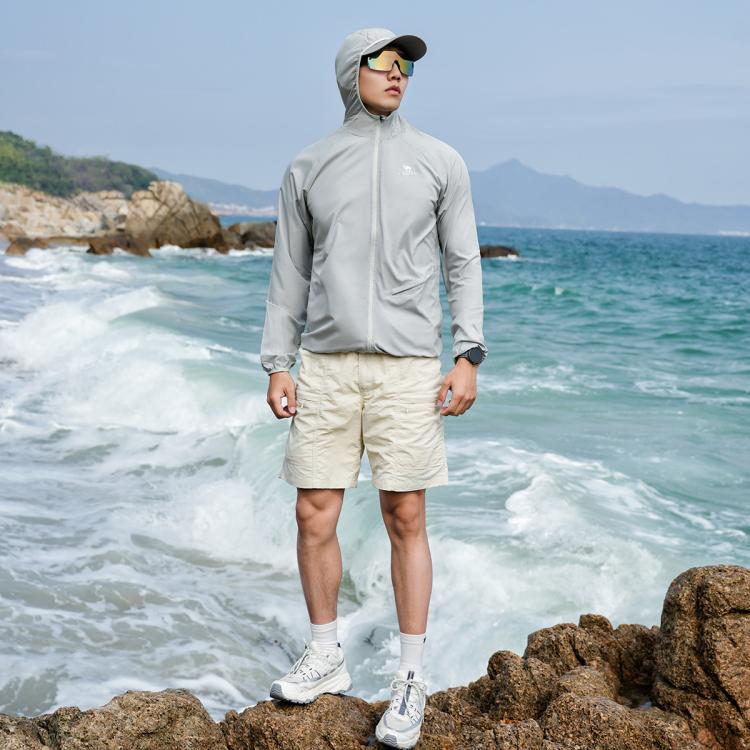 骆驼 2026春夏新款骆驼防晒衣防晒运动轻薄外套透气外套男款防晒衣