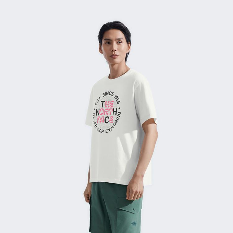 The North Face 北面【新】短袖T恤情侣款户外舒适头圆领半袖8DEX