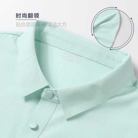 德尔惠 时尚减龄POLO衫短袖女潮流运动t恤女夏季宽松显瘦休闲女上衣 图片 4
