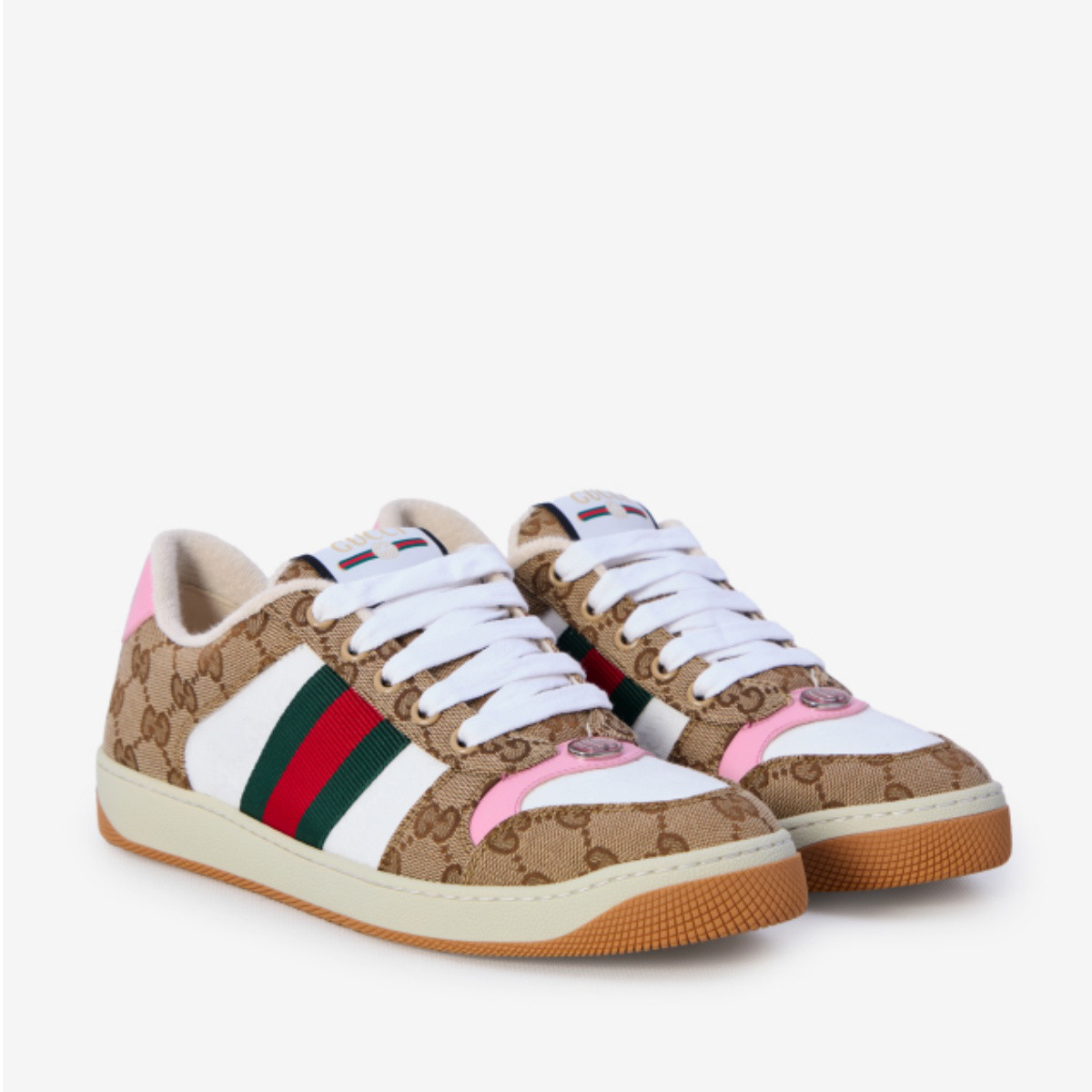GUCCI Screener 女款logo时尚百搭休闲鞋