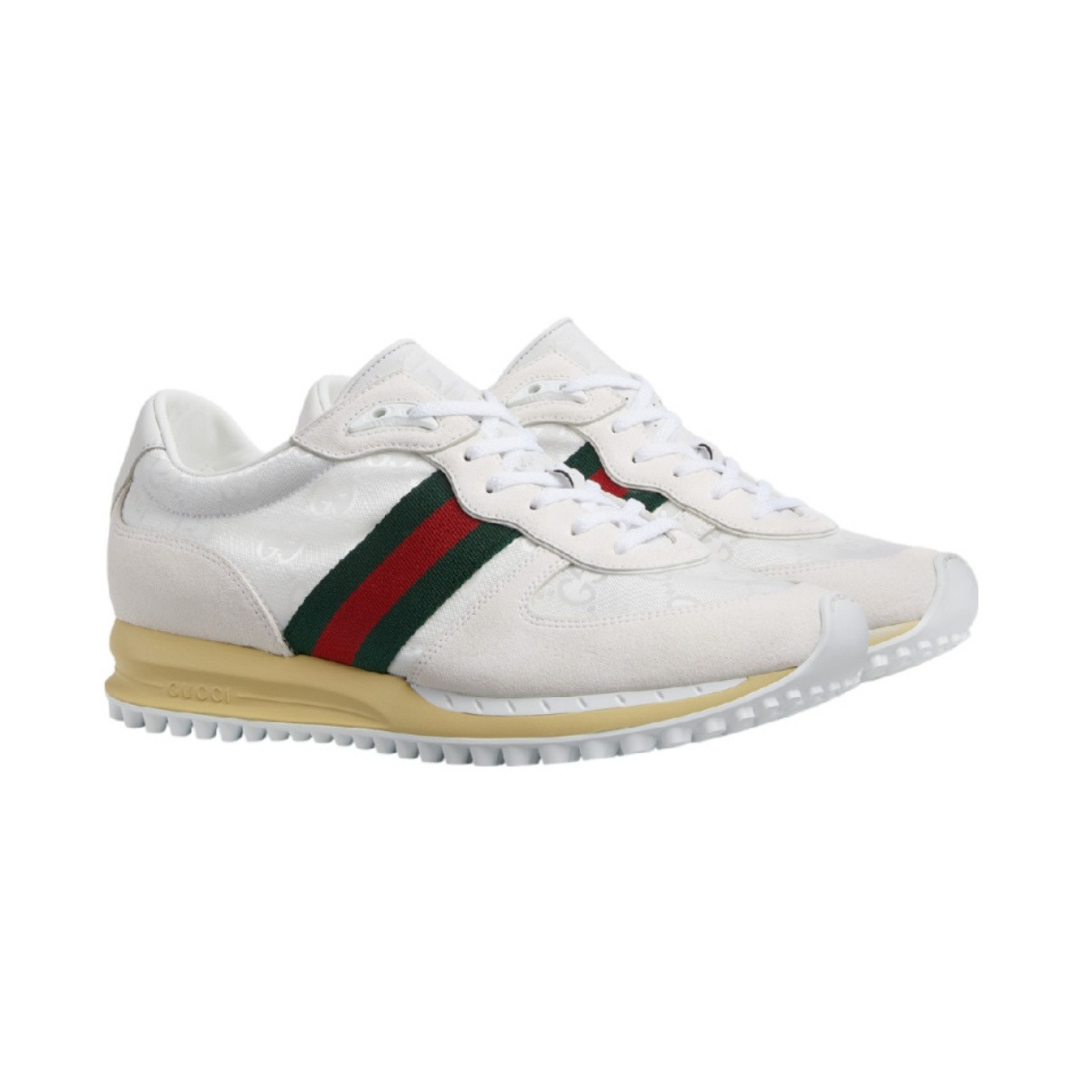 GUCCI Re-Motion 男款圆头低帮时尚休闲鞋