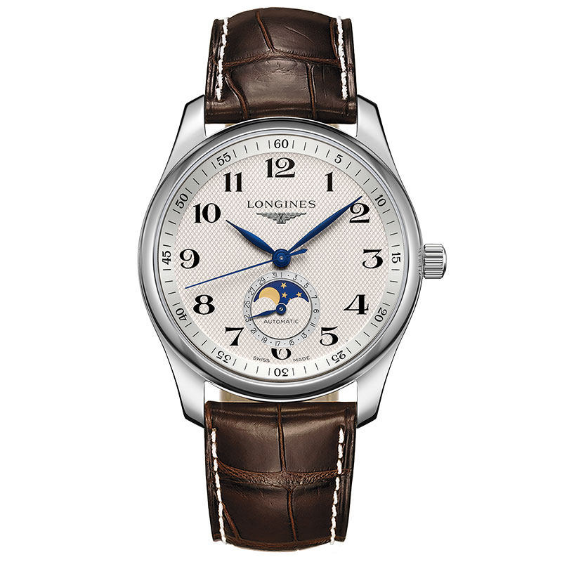 LONGINES 【送礼精选】名匠系列月相男士机械表 瑞士手表
