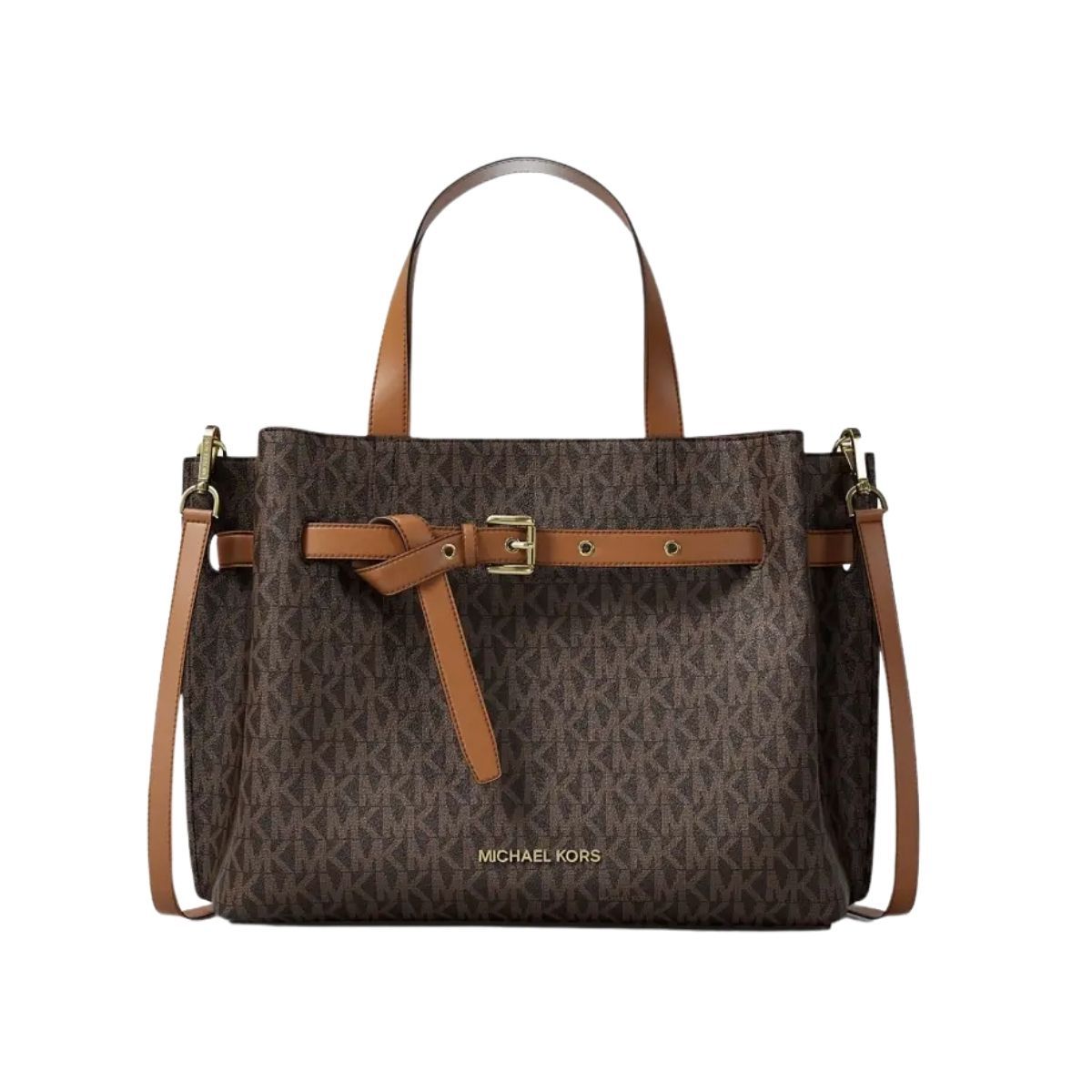 MICHAEL KORS EMILIA 时尚经典老花托特包通勤手提单肩包