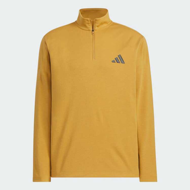 adidas 三叶草复古立领男装半拉链上衣春秋装长袖