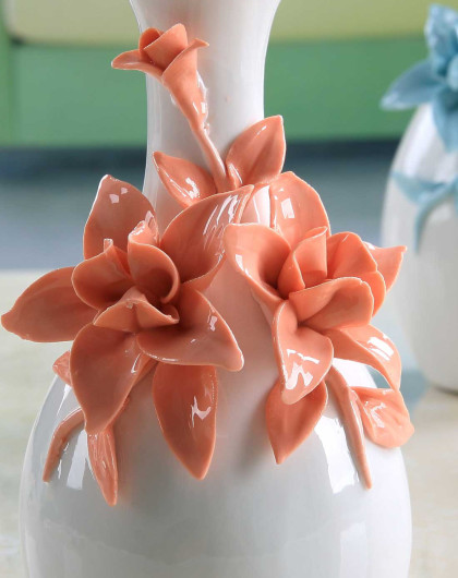 纯手工拈花系列工艺摆件-套3花瓶