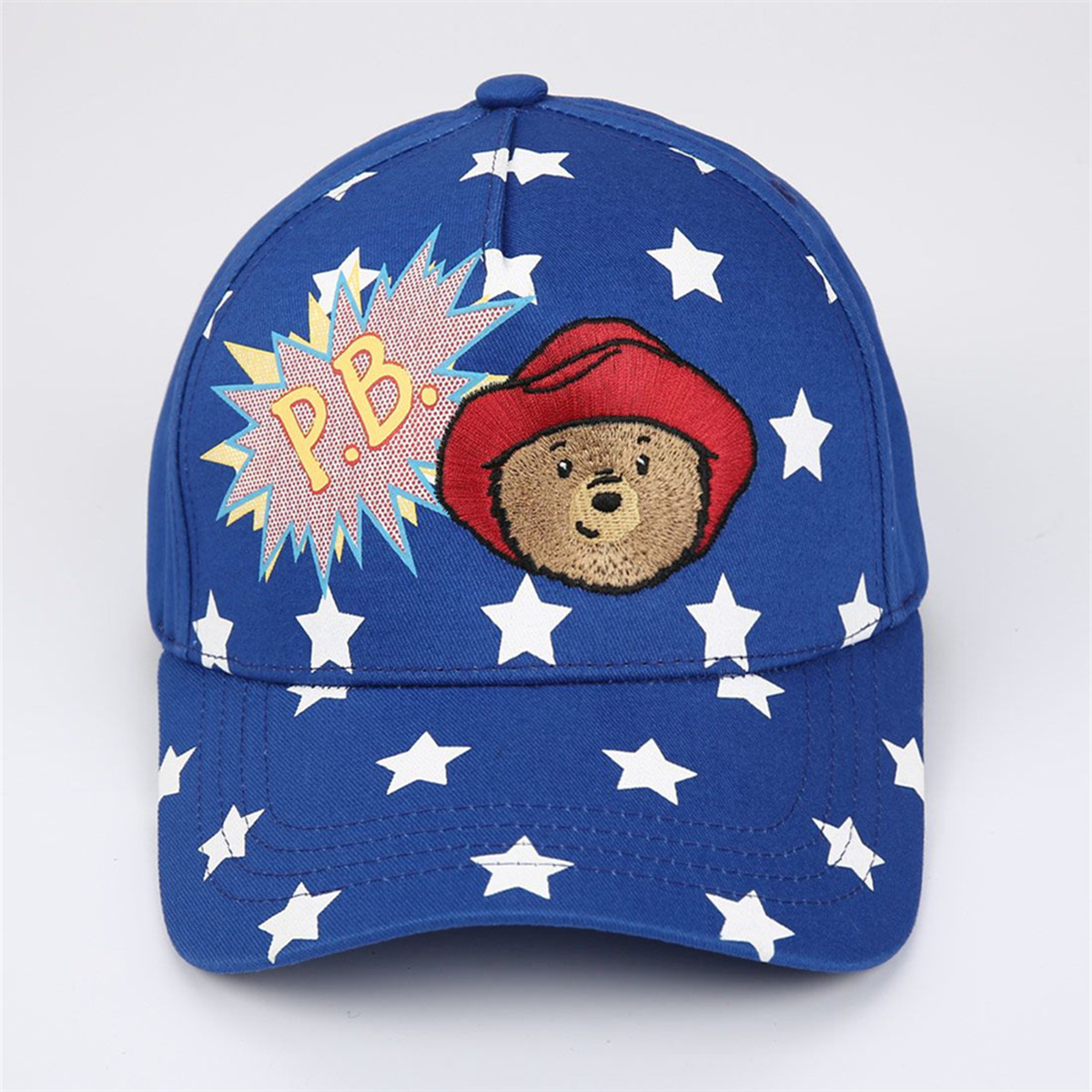 pb帕丁顿熊 休闲百搭 中性款棒球帽 遮阳印图纯棉四季通用运动帽