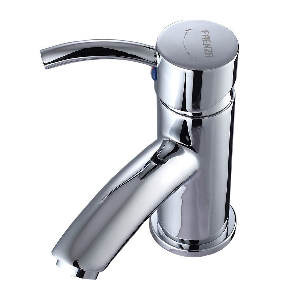 单孔精铜铜镀铬冷热水龙头f1a1111c