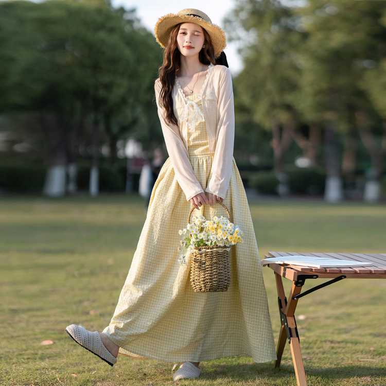 ��ʨ 2026�ļ�Ů����ȹ��װ���ӻ�����԰��������Ů�����ʱ�г�ȹ 159Ԫ