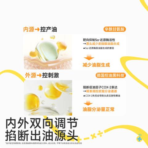 润本 【油屑克星】青少年控油蓬松洗发水 女孩清爽去屑止痒学生洗发露 图片 6